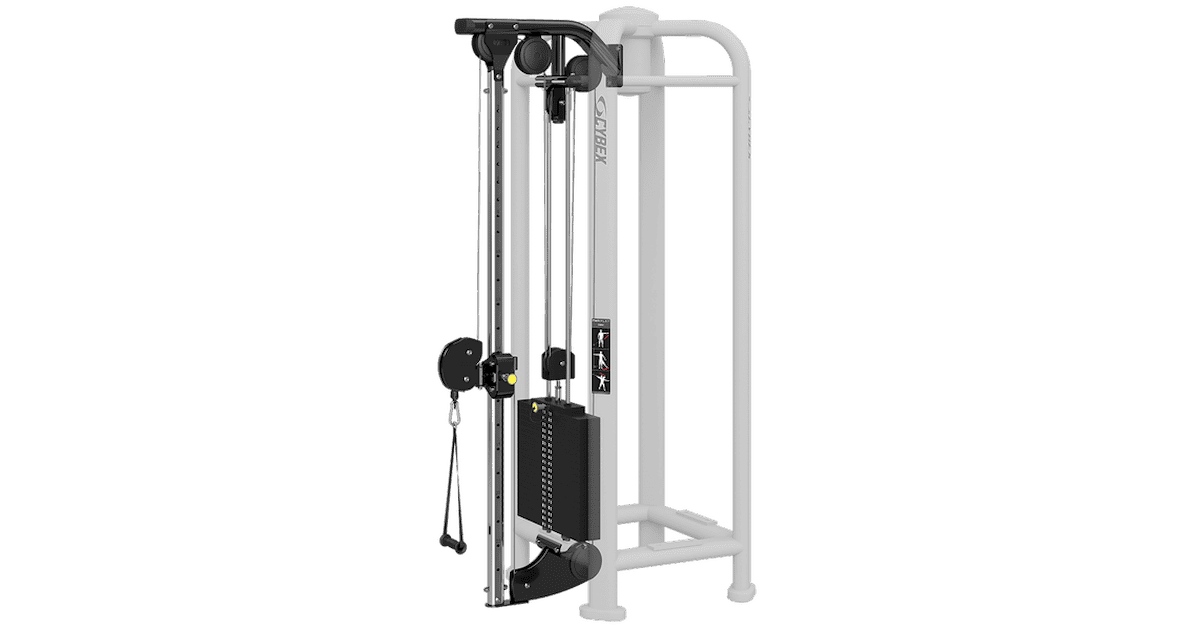 Cybex Galileo Dual Adjustable Pulley Cable Crossover w/Pull-Up