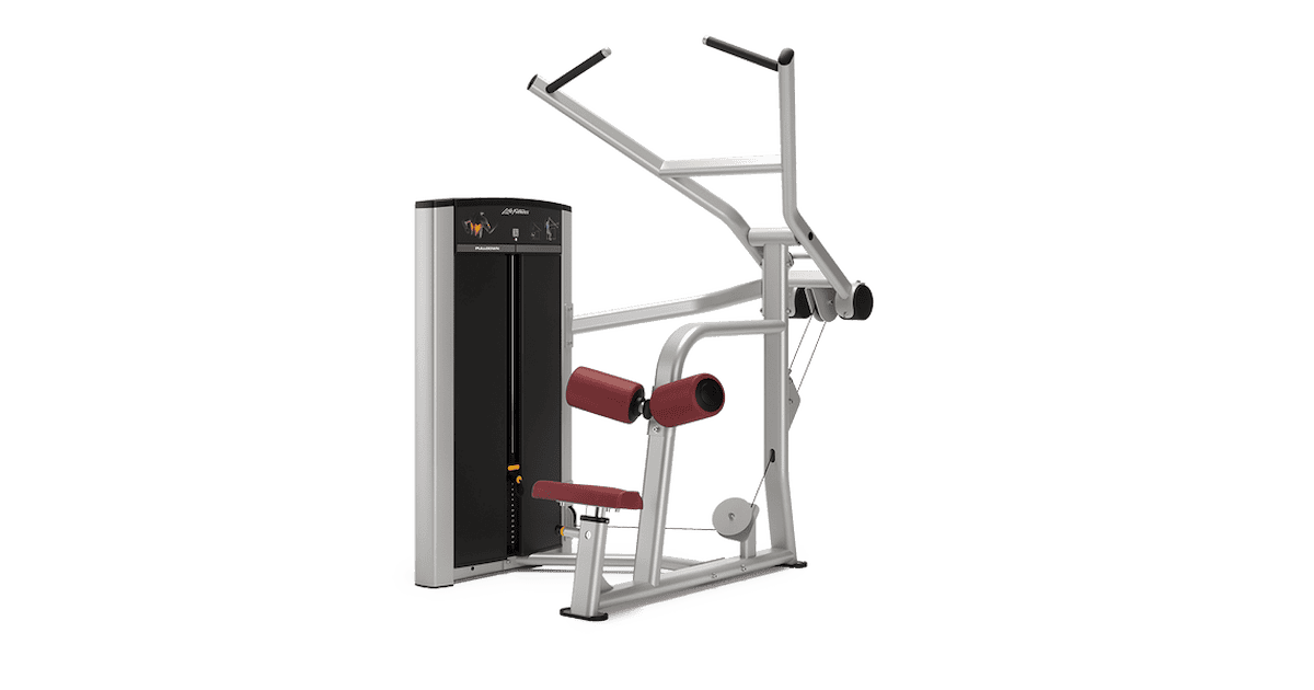 Life fitness pulldown discount machine